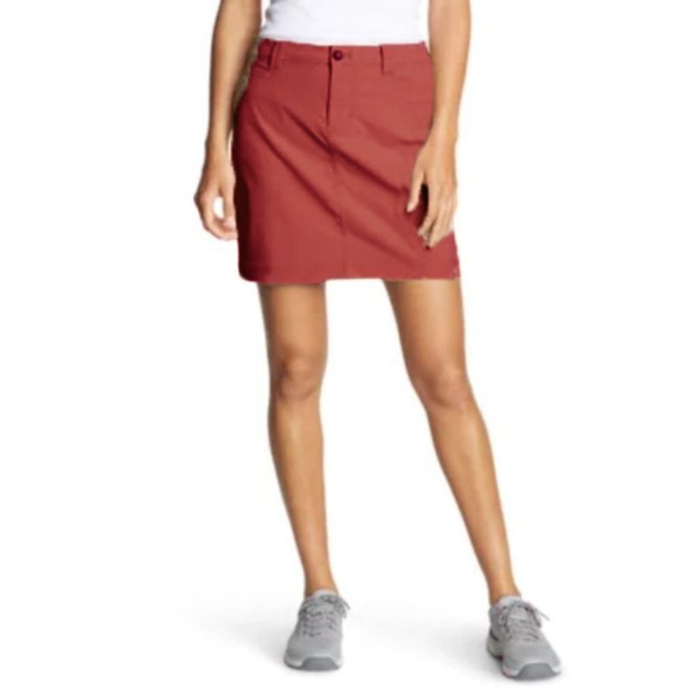 Eddie Bauer Horizon skort Skirt Size 6 Pale burnt red
